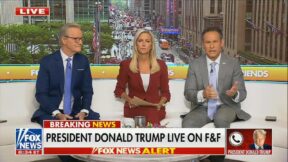 fox and friends hosts talking to trump on the phone