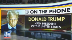 trump on fox graphic