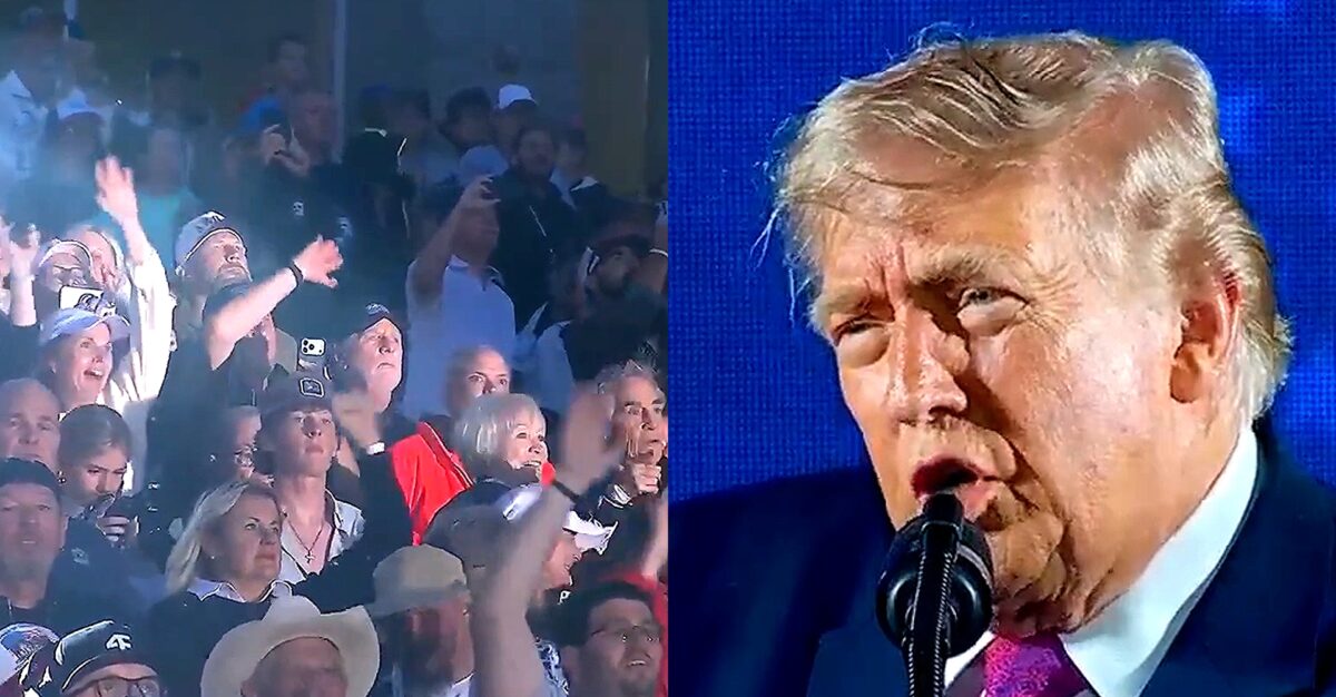 Freedom 250 Crowd Roars as Trump Blurts 'In America We Speak English!' — Then Drops Assassination Tagline