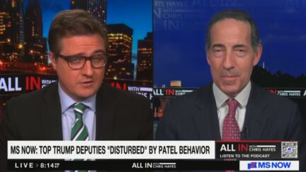 Chris Hayes and Jamie Raskin