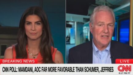 Kaitlan Collins and Chris Van Hollen