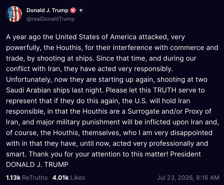 Trump Truth Social