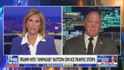 laura ingraham and tom homan