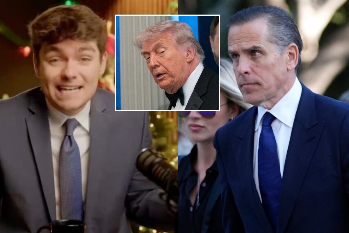 Nick Fuentes, Donald Trump, Hunter Biden