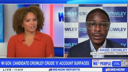 Antonia Hylton interviews David Crowley on his Wisconsin gubernatorial run on MS NOW