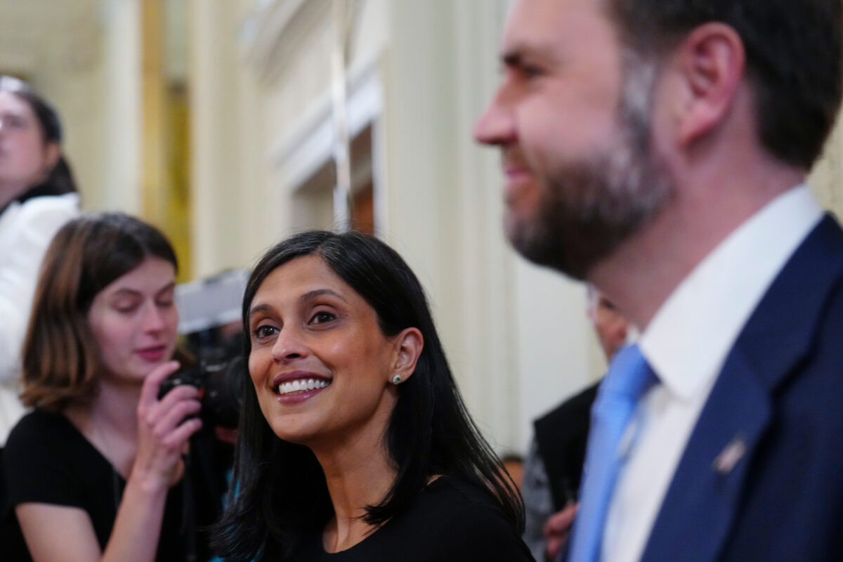 Usha and JD Vance