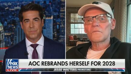 Jesse Watters and James Carville