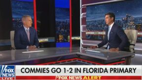 Kevin McCarthy and Jesse Watters