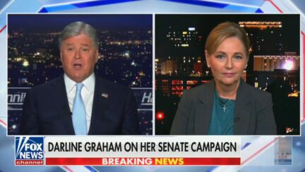 Sean Hannity and Darline Graham