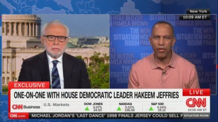 wolf blitzer hakeem jeffries