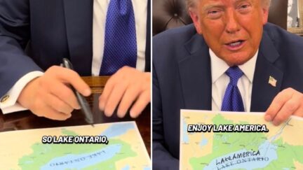 Donald Trump, Lake Ontario