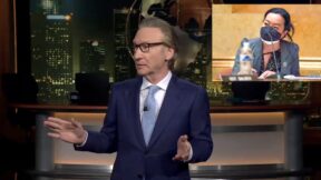 Bill Maher hosting HBO's Real Time