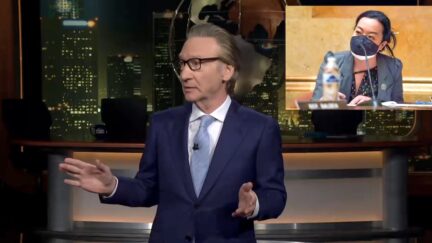 Bill Maher hosting HBO's Real Time