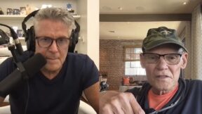 Donny Deutsch interviewing James Carville on the On Brand podcast