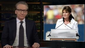 Bill Maher hosting Real Time on HBO