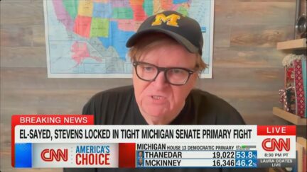 Michael Moore rants the Dem establishment needs to be toppled on CNN