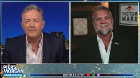 Piers Morgan and Victor Marx