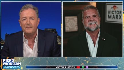 Piers Morgan and Victor Marx
