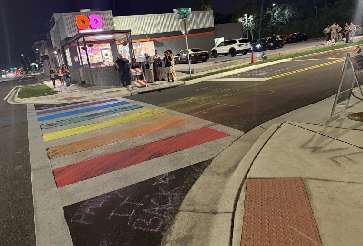 Crosswalk finished