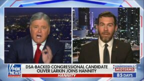 Sean Hannity rips a DSA member who cannot tell him what he believes the tax rate should be for rich Americans