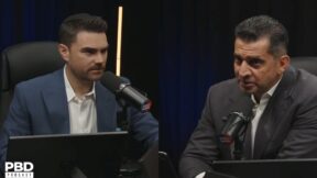 Ben Shapiro being interviewed by Patrick Bet-David on The PBD Podcast