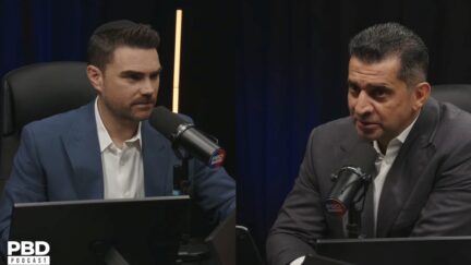 Ben Shapiro being interviewed by Patrick Bet-David on The PBD Podcast