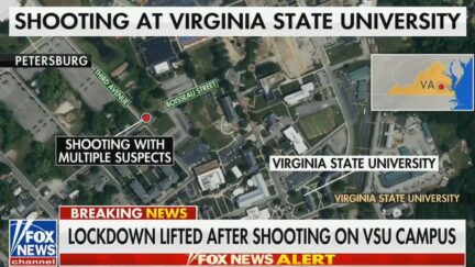Virginia State University map on Fox News