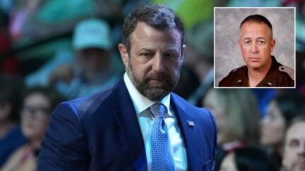 Markwayne Mullin (AP Photo/Alex Brandon); Richard Lance Schroyer, Inset