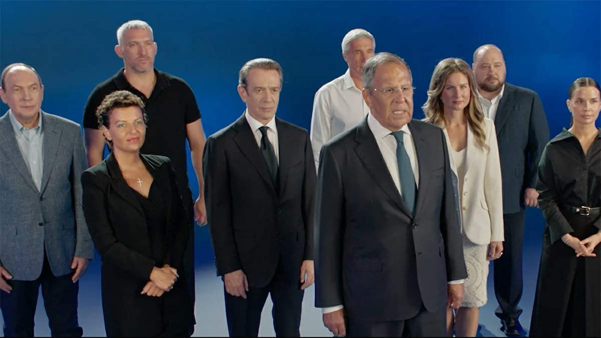 NHL star Alex Ovechkin appears in campaign ad for Putin's United Russia party ahead of Russia's parliamentary elections; ad features foreign minister Sergey Lavrov