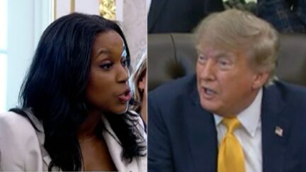 Reporter/Donald trump