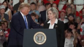 Hyde-Smith Trump rally