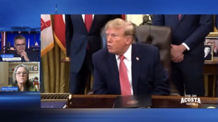 Jim Accosta, Rosie O'Donnell, Donald Trump