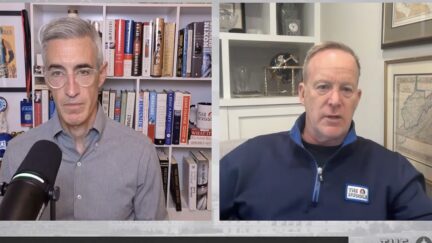 Dan Turrentine and Sean Spicer hosting The Huddle